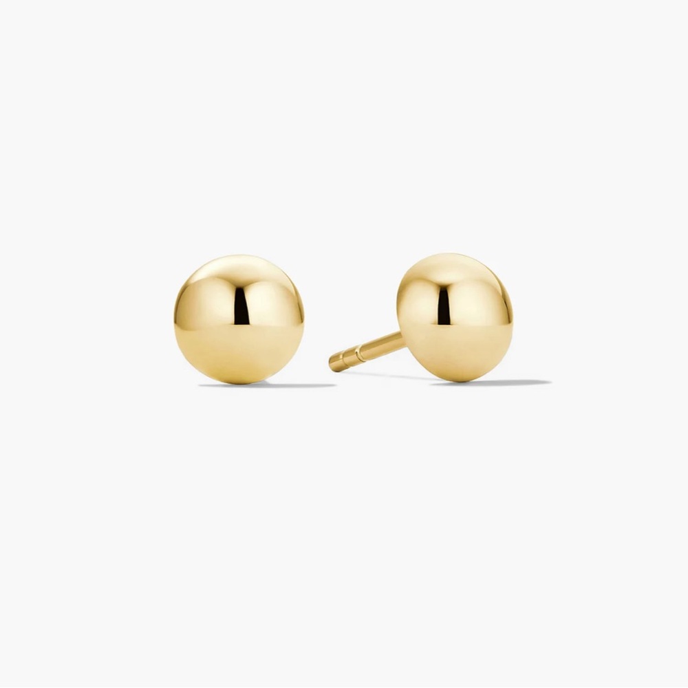 Mejuri Button Stud Earrings - Picture 4 of 5